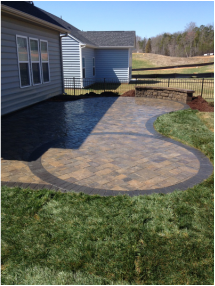 Fort Mill paver patio